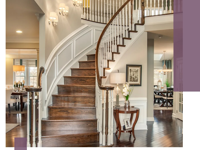 Изготовление лестниц под ключ в Бугуруслане — металлокаркас и отделка