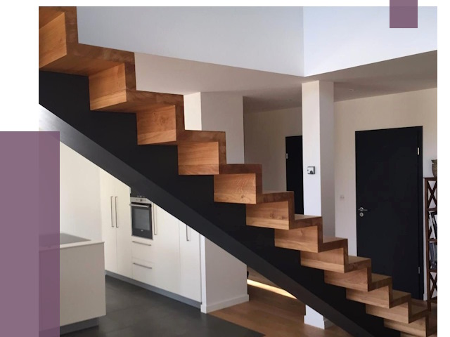 Изготовление деревянных лестниц в Бугуруслане от 86615 руб. | ПРОЛЁТ-Бгр