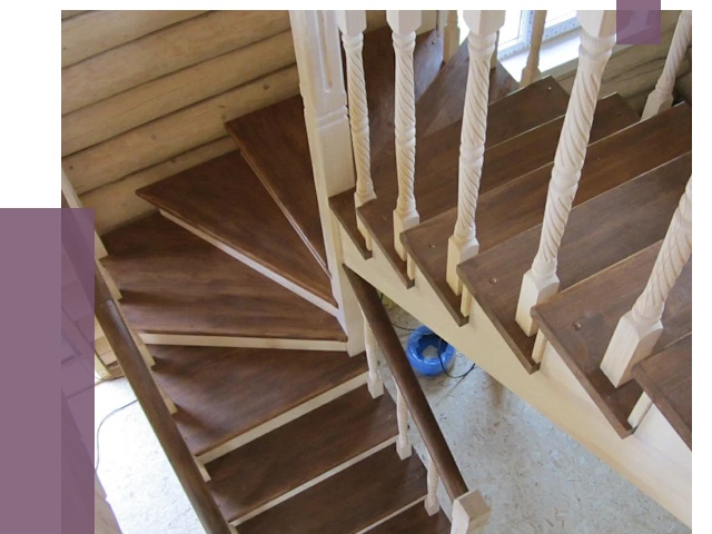 Реставрация деревянных лестниц в Бугуруслане от 4280 руб.