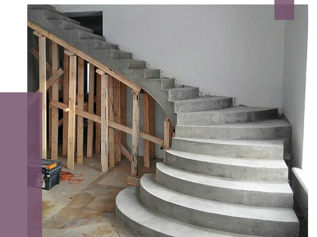 Изготовление бетонных лестниц под ключ в Бугуруслане от 19871 руб. | ПРОЛЁТ-Бгр