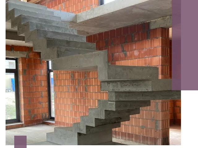 Изготовление бетонных лестниц под ключ в Бугуруслане