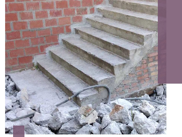 Демонтаж бетонных лестниц в Бугуруслане: быстро и безопасно