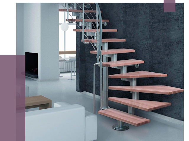 Модульные лестницы в Бугуруслане от 16814 руб. — купить в ПРОЛЁТ-Бгр