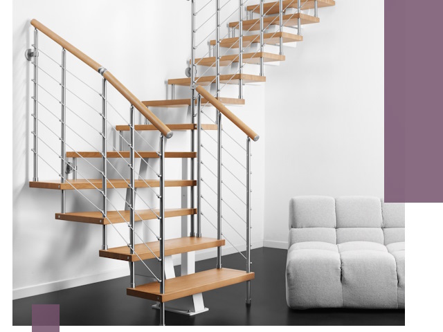 Модульные лестницы под ключ в Бугуруслане — монтаж и изготовление