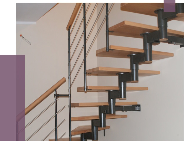 Изготовление модульных лестниц в Бугуруслане от 11464 руб. 