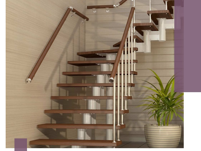 Изготовление модульных лестниц под ключ в Бугуруслане