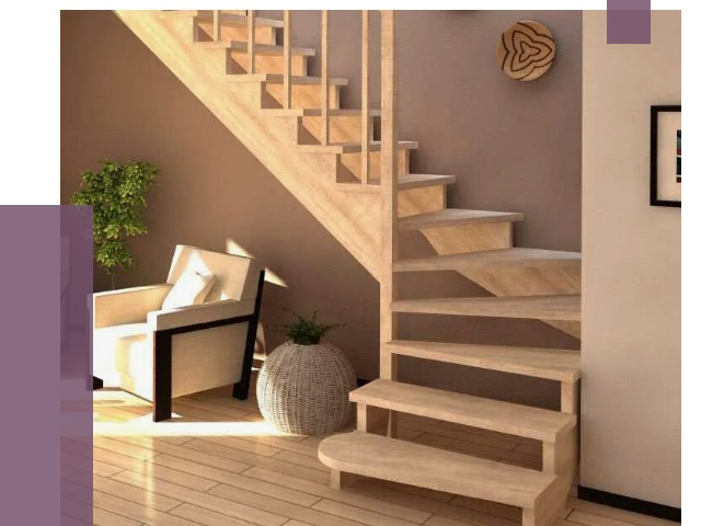 Изготовление Г-образных лестниц в Бугуруслане от 18852 руб. 