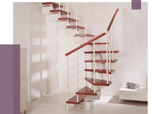Изготовление лестниц на больцах в Бугуруслане от 9681 руб. | ПРОЛЁТ-Бгр