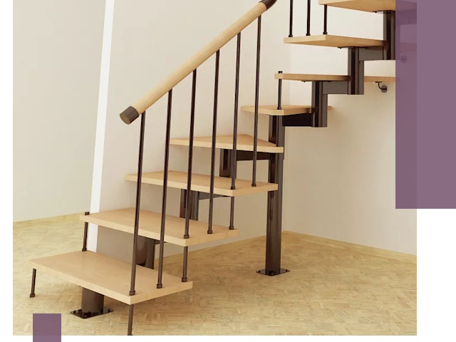 Монтаж лестниц на больцах в Бугуруслане — быстро и надежно