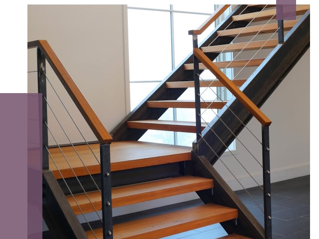 Изготовление лестниц на металлокаркасе в Бугуруслане от 18852 руб. | ПРОЛЁТ-Бгр