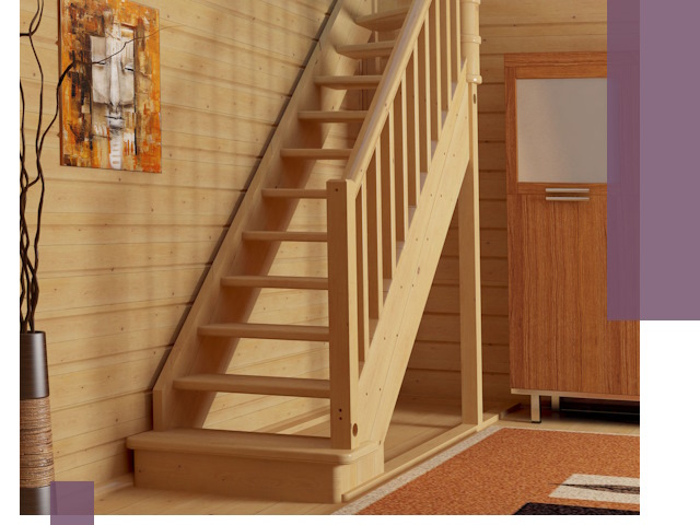 Лестницы эконом класса под ключ в Бугуруслане — недорого и быстро