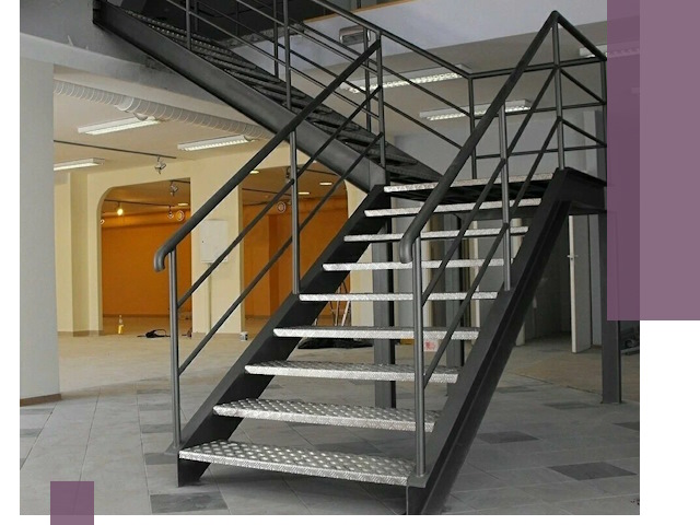 Лестницы для офиса в Бугуруслане: изготовление, монтаж, демонтаж