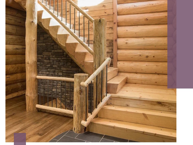 Лестницы в баню под заказ и профессиональный монтаж в Бугуруслане