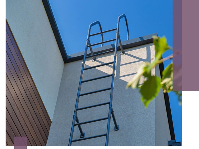 Лестницы на крышу в Бугуруслане — изготовление, монтаж, демонтаж