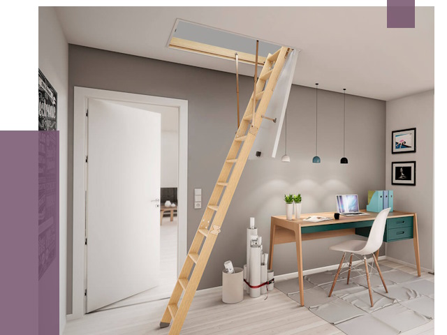 Чердачные лестницы в Бугуруслане — от 14521 руб. | ПРОЛЁТ-Бгр