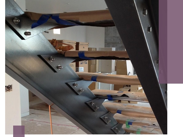 Усиление лестничных конструкций и усиление опор в Бугуруслане