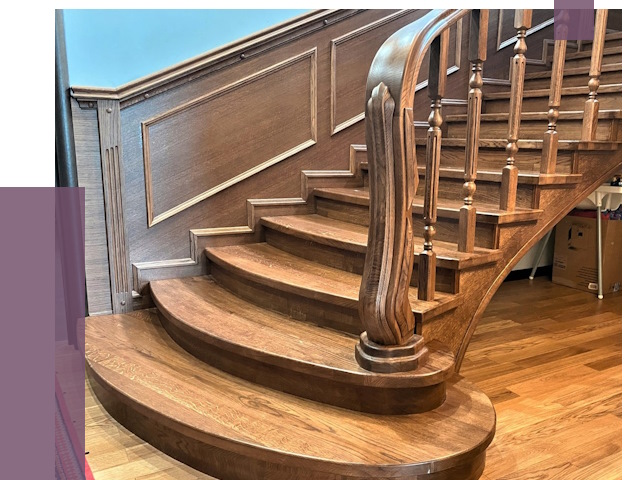 Дубовые лестницы под ключ в Бугуруслане от 175778 руб. — ПРОЛЁТ-Бгр