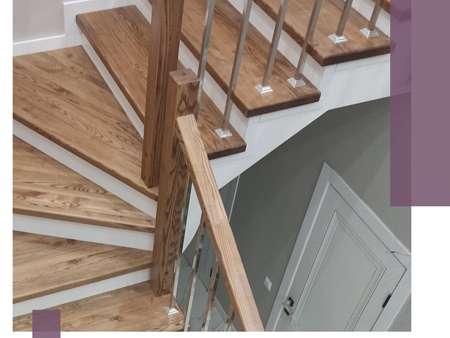 Обшивка металлических лестниц под ключ в Бугуруслане