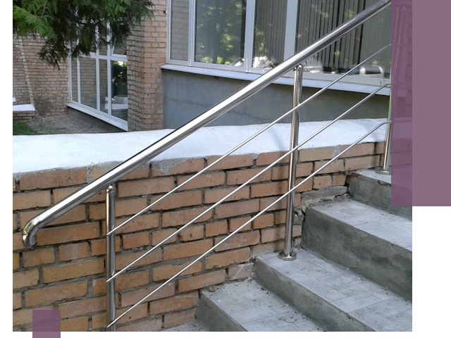 Перила из нержавеющей стали высокого качества в Бугуруслане