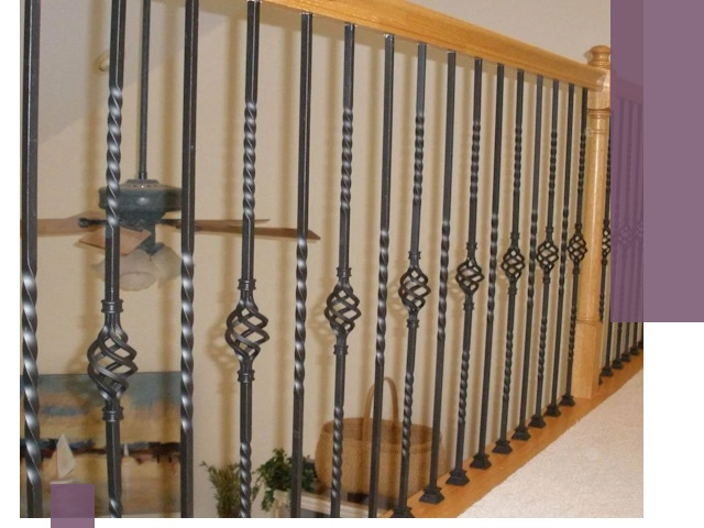 Изготовление и монтаж кованных перил в Бугуруслане под ключ