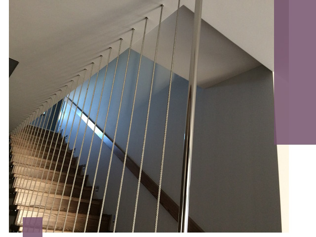 Тросовые перила под ключ в Бугуруслане — производство и монтаж