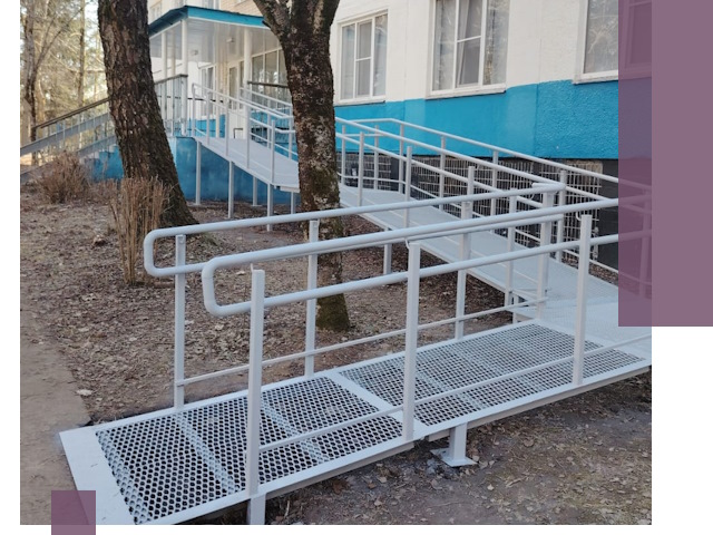 Пандусы под ключ в Бугуруслане: изготовление, монтаж и демонтаж