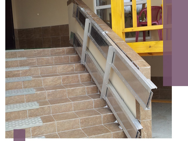 Откидные пандусы под ключ в Бугуруслане — монтаж и демонтаж