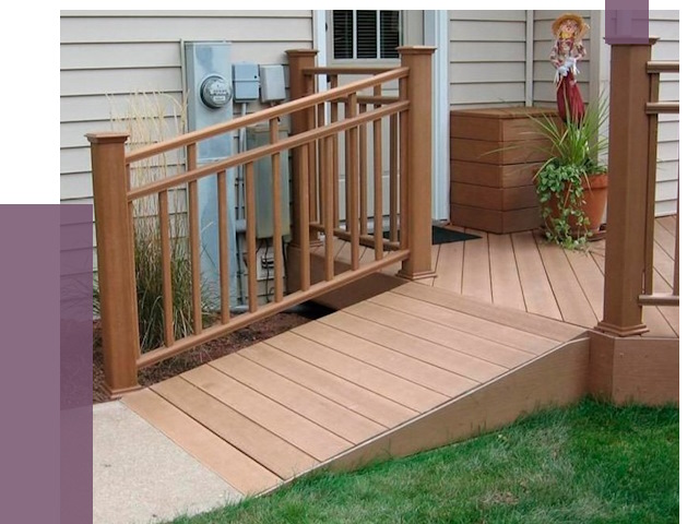 Пандус на крыльцо в Бугуруслане под ключ от 7744 руб. 