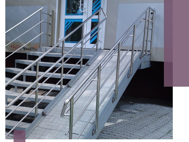 Пандус на крыльцо под ключ в Бугуруслане: монтаж и изготовление