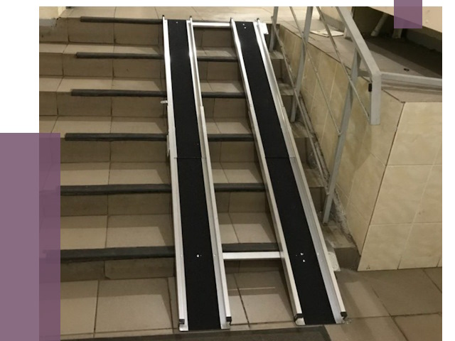 Установка пандуса в подъезд в Бугуруслане от 7948 руб. под ключ | ПРОЛЁТ-Бгр