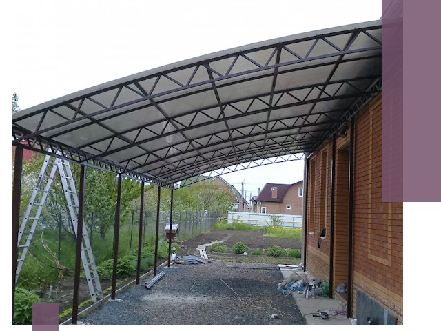 Профессиональный монтаж навесов под ключ в Бугуруслане