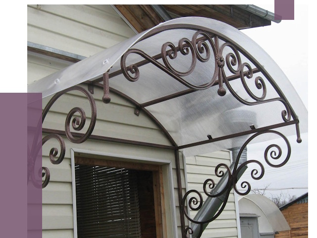 Изготовление козырьков в Бугуруслане от 7337 руб. — заказать | ПРОЛЁТ-Бгр