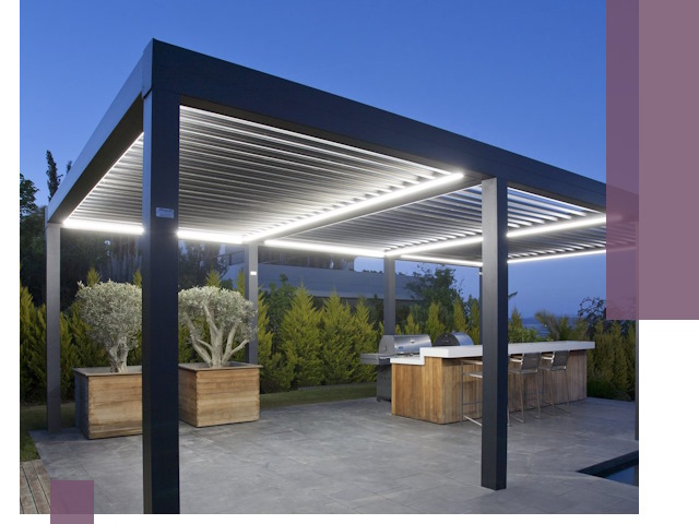 Навесы отдельно стоящие под ключ в Бугуруслане из металла и поликарбоната