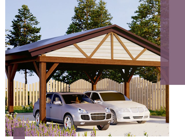 Навесы для автомобиля в Бугуруслане — изготовление и монтаж