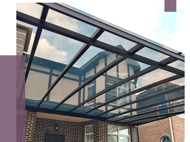 Навесы из поликарбоната в Бугуруслане от 8580 руб. под ключ — ПРОЛЁТ-Бгр