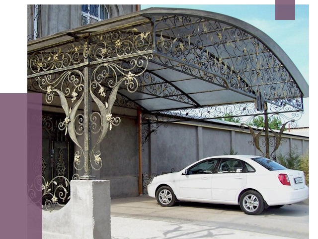 Кованые навесы в Бугуруслане от 14521 руб. | ПРОЛЁТ-Бгр