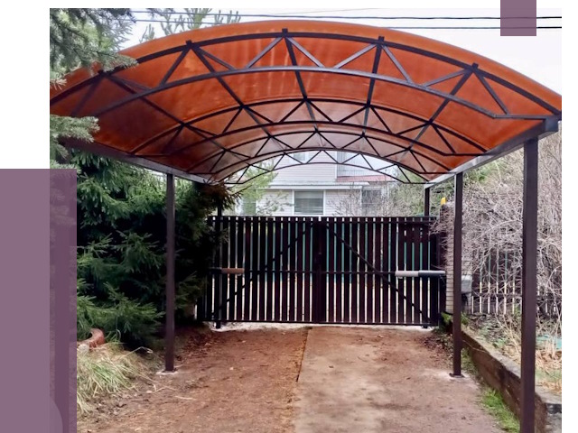 Арочные навесы в Бугуруслане от 12687 руб. — изготовление и монтаж | ПРОЛЁТ-Бгр