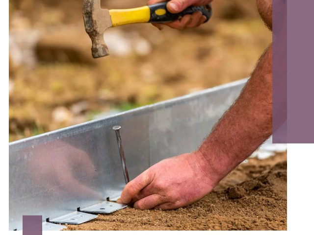 Монтаж металлических бордюров в Бугуруслане быстро и качественно