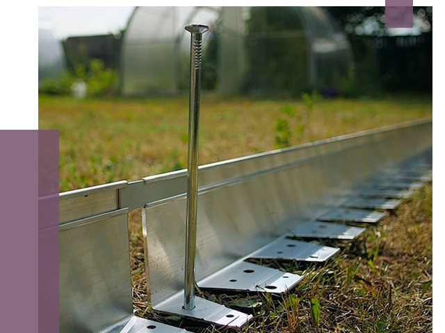 Металлические бордюры для газона в Бугуруслане от 4280 руб. | ПРОЛЁТ-Бгр