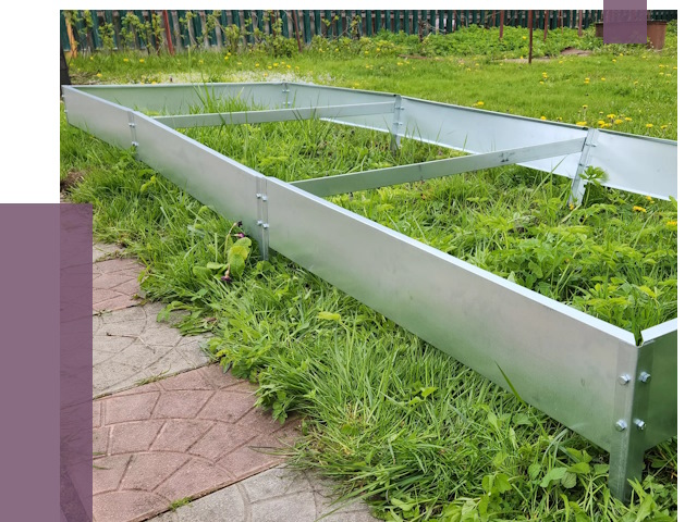 Металлические бордюры для грядок в Бугуруслане от 1783 руб.