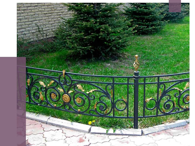 Кованые газонные ограждения в Бугуруслане от 7592 руб. — ПРОЛЁТ-Бгр