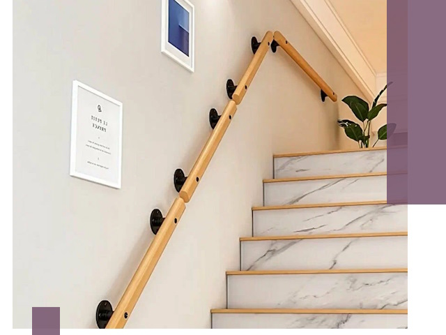 Поручни металлические и деревянные под ключ в Бугуруслане