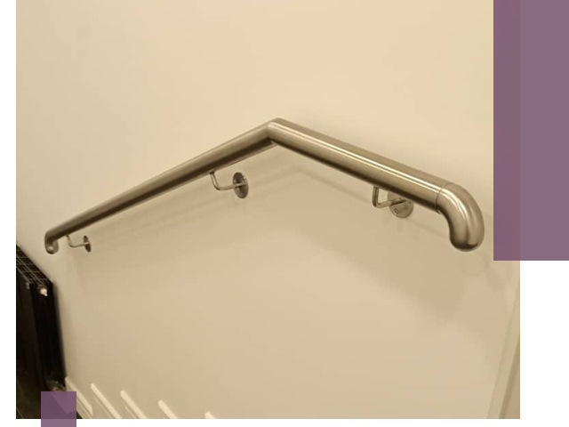 Изготовление пристенных поручней в Бугуруслане под ключ за сроки