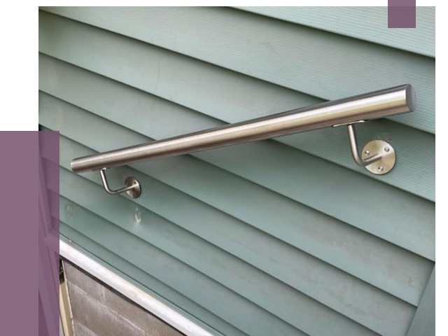 Поручни из нержавеющей стали в Бугуруслане от 7643 руб.  | ПРОЛЁТ-Бгр